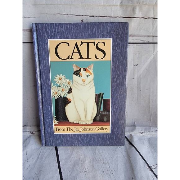 Susan Powers Artist CATS From The Jay Johnson Gallery Blank Hardcover Journal - Picture 1 of 10